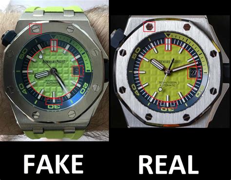 ap watches fake vs real|real audemars piguet.